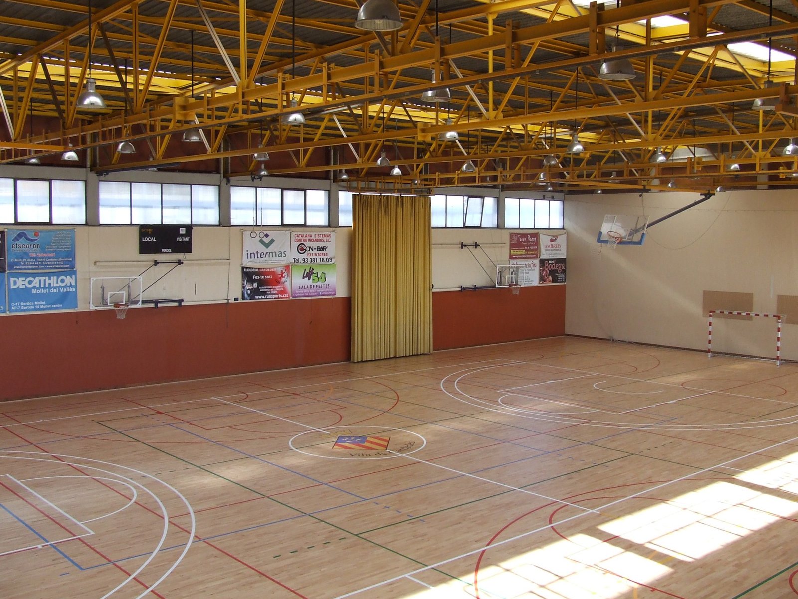 Pavelló Cardedeu - Interior